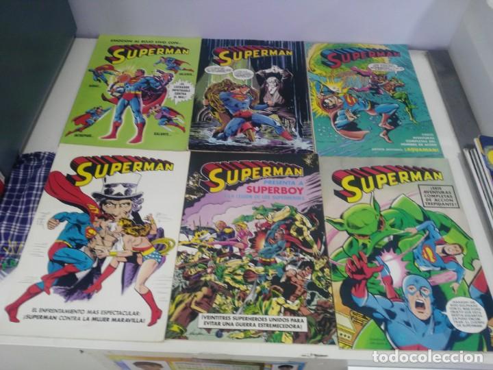 C&oacute;mics: LOTE DE COMICS SUPERMAN ANTIGUOS COLECCION  COMPLETA - Foto 1