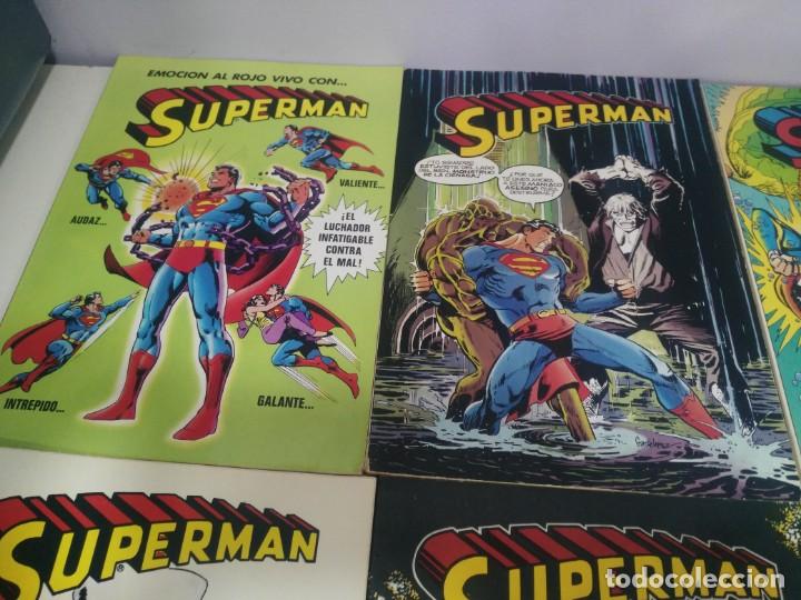C&oacute;mics: LOTE DE COMICS SUPERMAN ANTIGUOS COLECCION  COMPLETA - Foto 2
