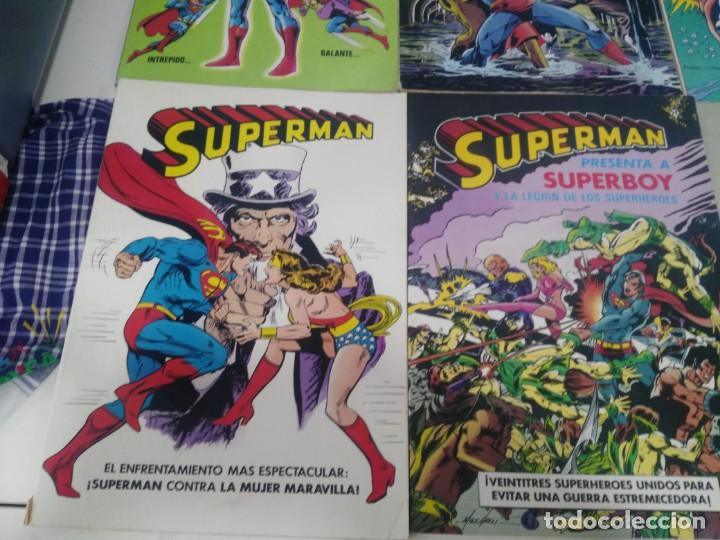 C&oacute;mics: LOTE DE COMICS SUPERMAN ANTIGUOS COLECCION  COMPLETA - Foto 5