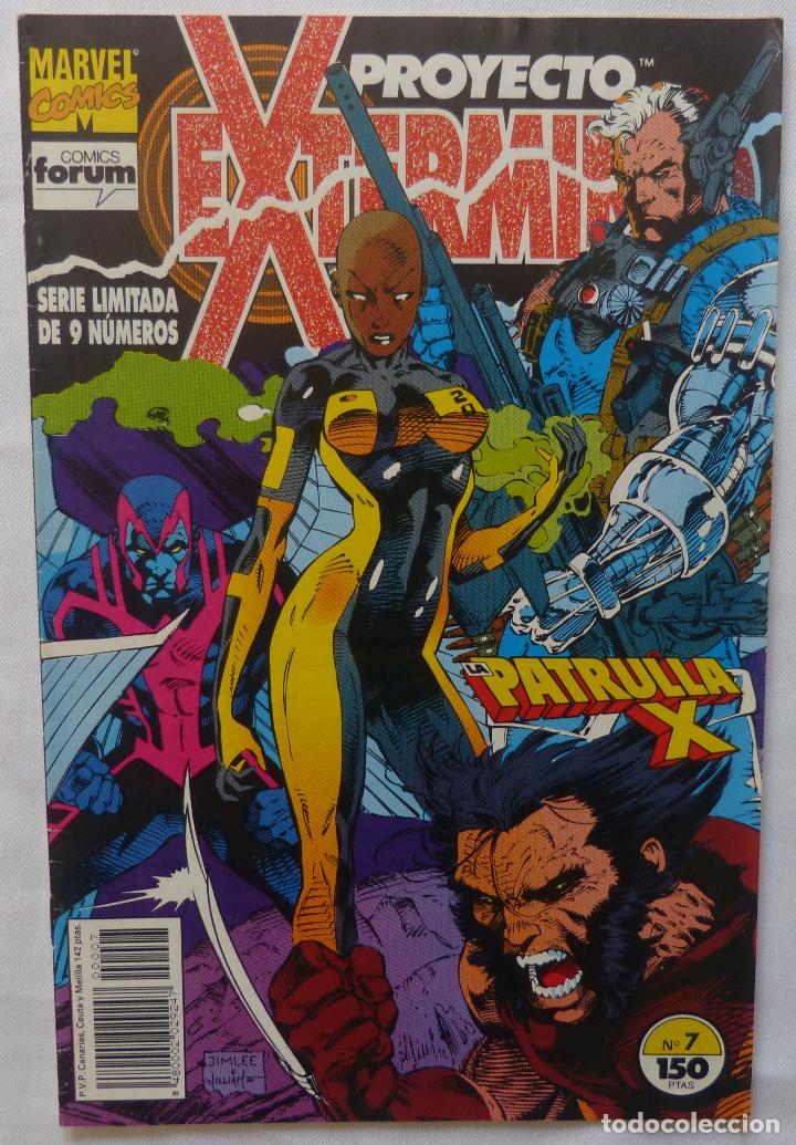 C&oacute;mics: Comic Proyecto Exterminio, forum, Stan Lee ,Numero 7, Patrulla X,1992 - Foto 1
