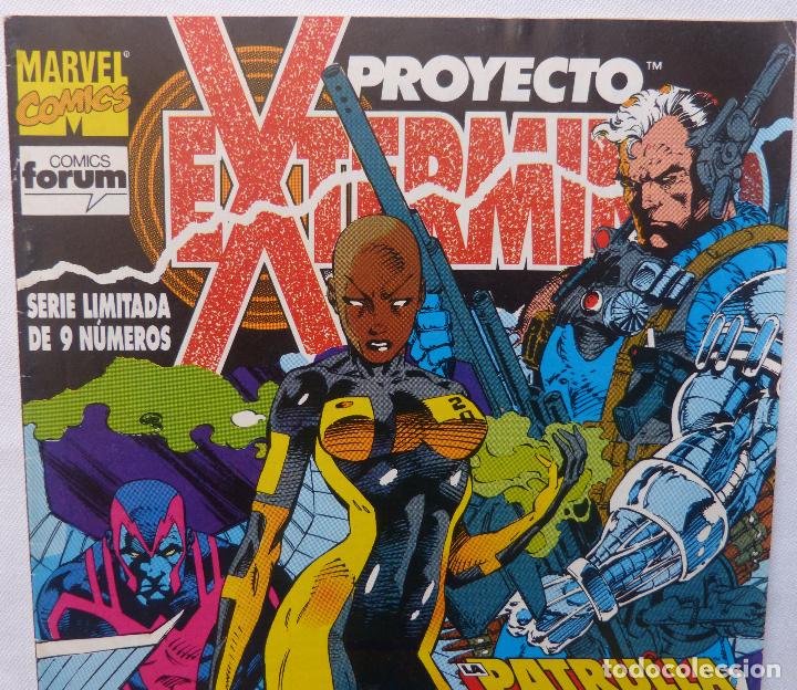 C&oacute;mics: Comic Proyecto Exterminio, forum, Stan Lee ,Numero 7, Patrulla X,1992 - Foto 3