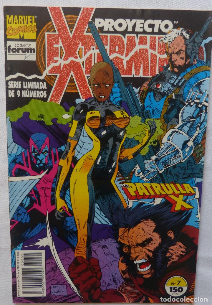 C&oacute;mics: Comic Proyecto Exterminio, forum, Stan Lee ,Numero 7, Patrulla X,1992 - Foto 5