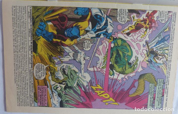 C&oacute;mics: Comic Factor X-INFERNO,1988,Marvel,Stan Lee ,Numero 14,Comics Forum - Foto 3