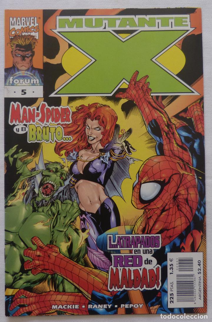 C&oacute;mics: Comic Mutante X, A&ntilde;o 1999,Numero 5, Marvel Comics,Forum - Foto 1