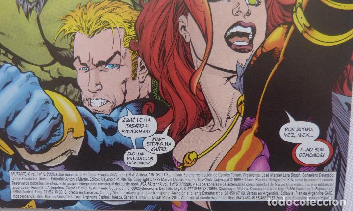 C&oacute;mics: Comic Mutante X, A&ntilde;o 1999,Numero 5, Marvel Comics,Forum - Foto 2