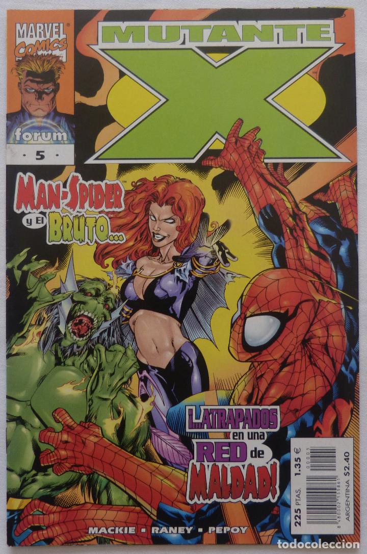 C&oacute;mics: Comic Mutante X, A&ntilde;o 1999,Numero 5, Marvel Comics,Forum - Foto 3