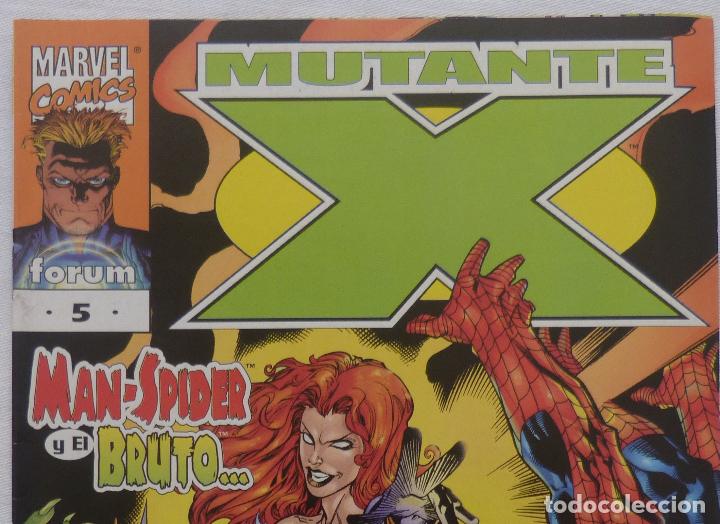 C&oacute;mics: Comic Mutante X, A&ntilde;o 1999,Numero 5, Marvel Comics,Forum - Foto 5