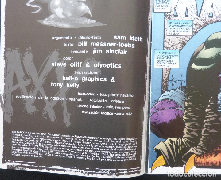 C&oacute;mics: Comic The Maxx,1996,Image,planeta,N&ordm; 4, World Comics - Foto 2