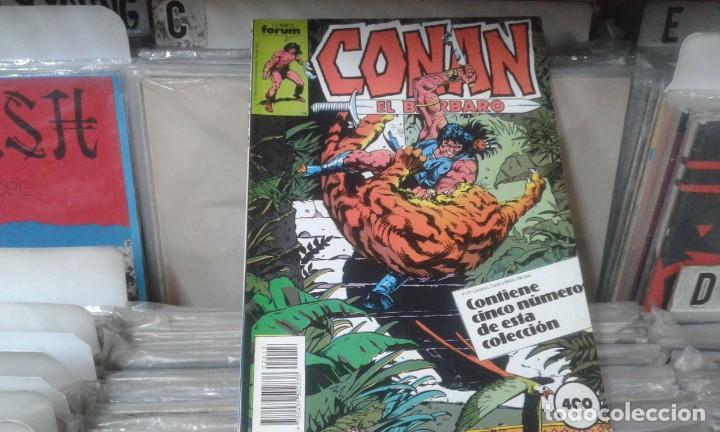 C&oacute;mics: CONAN EL B&Aacute;RBARO - N&uacute;meros del 151 al 155 retapado,como nuevo - Foto 1
