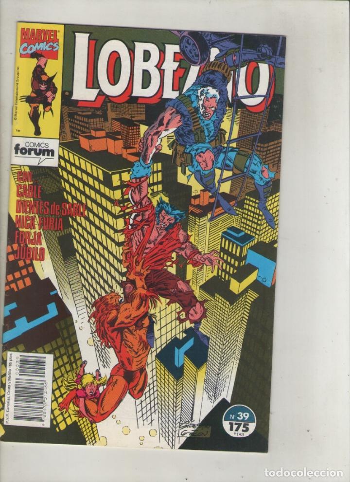 C&oacute;mics: lobezno-forum-a&ntilde;o 1990-color-formato grapa-n&ordm; 39-papa fue una bala perdida