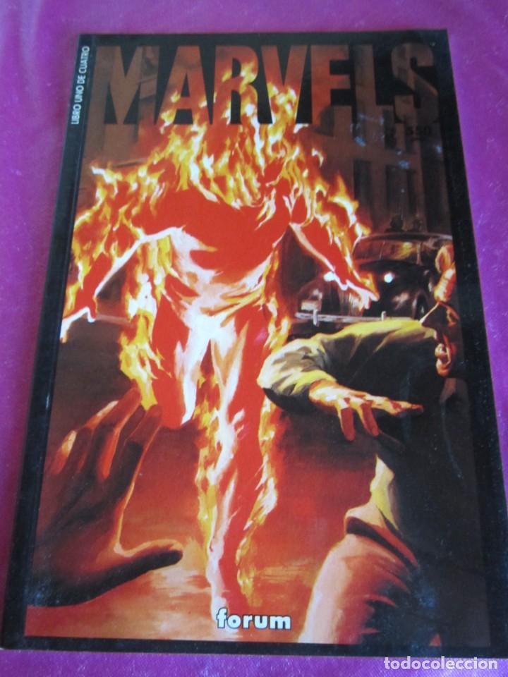 C&oacute;mics: MARVELS I - TIEMPOS DE PRODIGIOS - LIBRO UNO DE CUATRO - FORUM - Foto 1