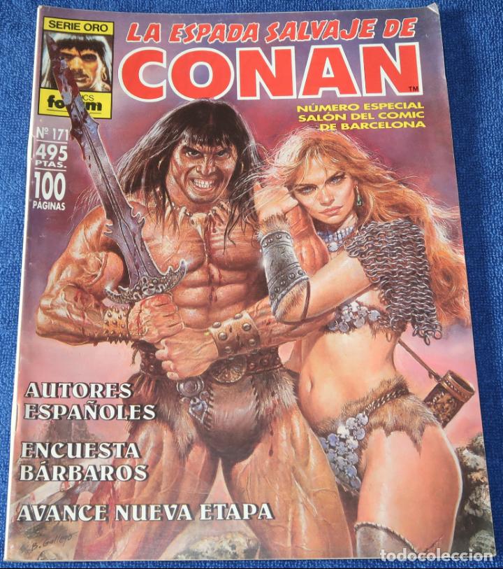 C&oacute;mics: La espada salvaje de Conan - N&ordm; 171 - Forum - 1&ordf; edici&oacute;n (1982) - Foto 1