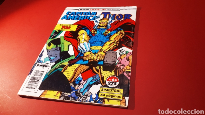C&oacute;mics: CAPITAN AMERICA 64 TWO-IN-ONE FORUM - Foto 1