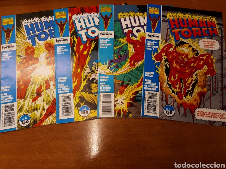C&oacute;mics: Saga de la original Human Torch 1 al 4 completa - Foto 1