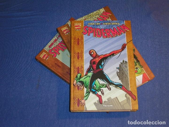 C&oacute;mics: SPIDERMAN - TOMOS 1 AL 3 - COMPLETA - STAN LEE Y STEVE DITKO - Foto 1