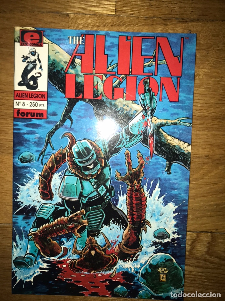 C&oacute;mics: The alien legion n&uacute;mero 8