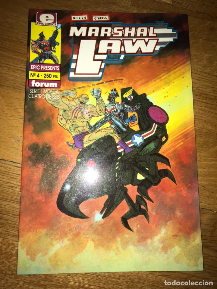 C&oacute;mics: Marshal law n&uacute;mero 4 - Foto 1