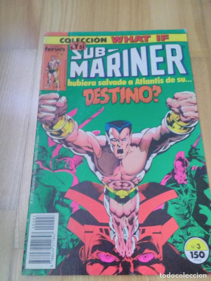 C&oacute;mics: Comic Marvel Forum What If? Sub-Mariner Namor n&ordm; 3 - Foto 1