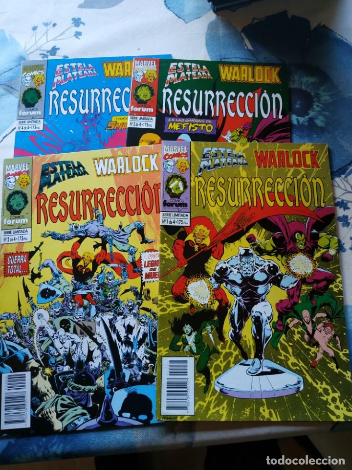 C&oacute;mics: ESTELA PLATEADA WARLOCK RESURRECION 4 COMPLETA FORUM - Foto 1