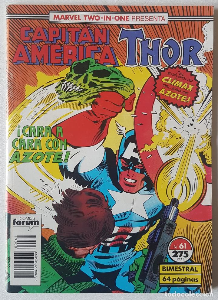 C&oacute;mics: Capit&aacute;n Am&eacute;rica #61 (Forum, 1990) - Foto 1