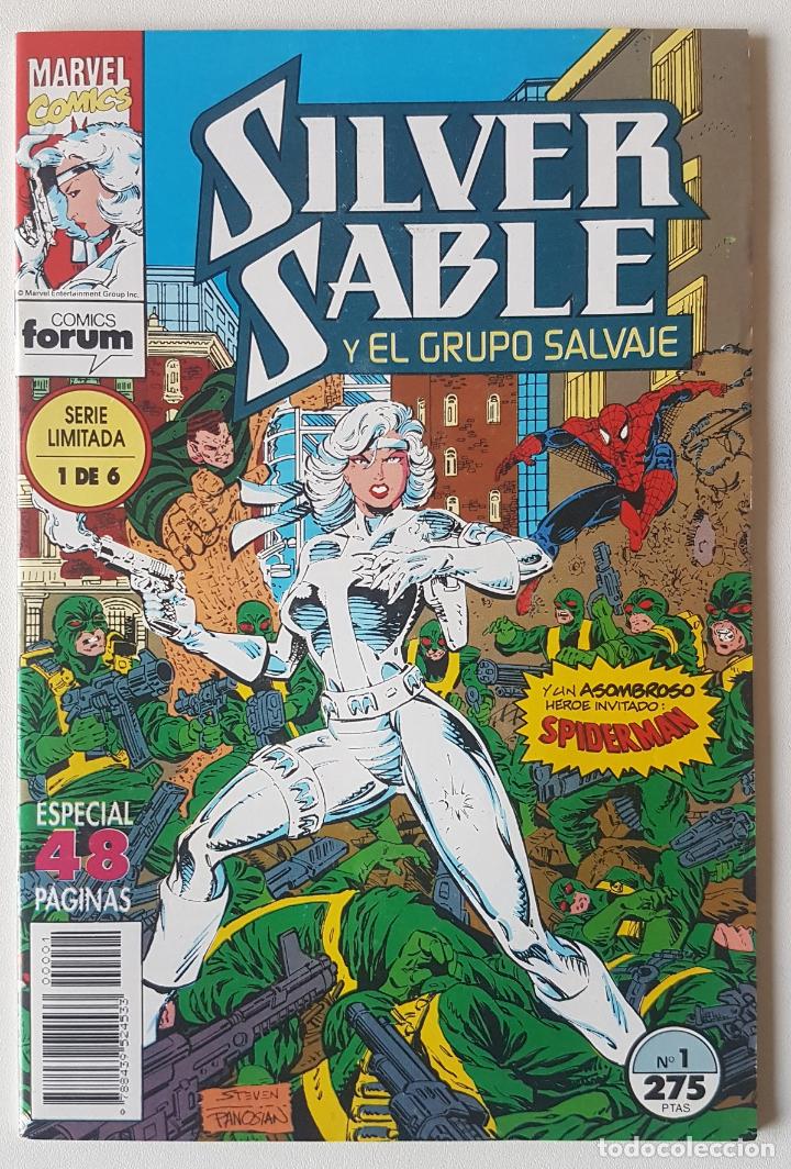 C&oacute;mics: Silver Sable #1 (Forum, 1993) - Foto 1