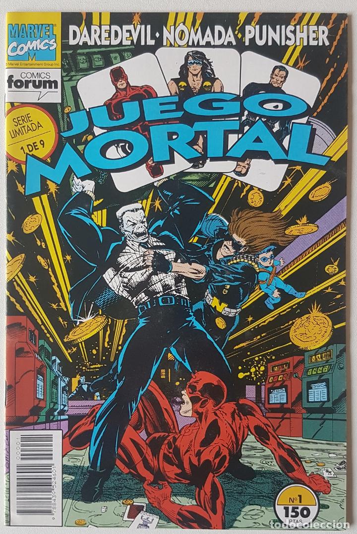 C&oacute;mics: Juego Mortal #1 (Forum, 1993) - Foto 1