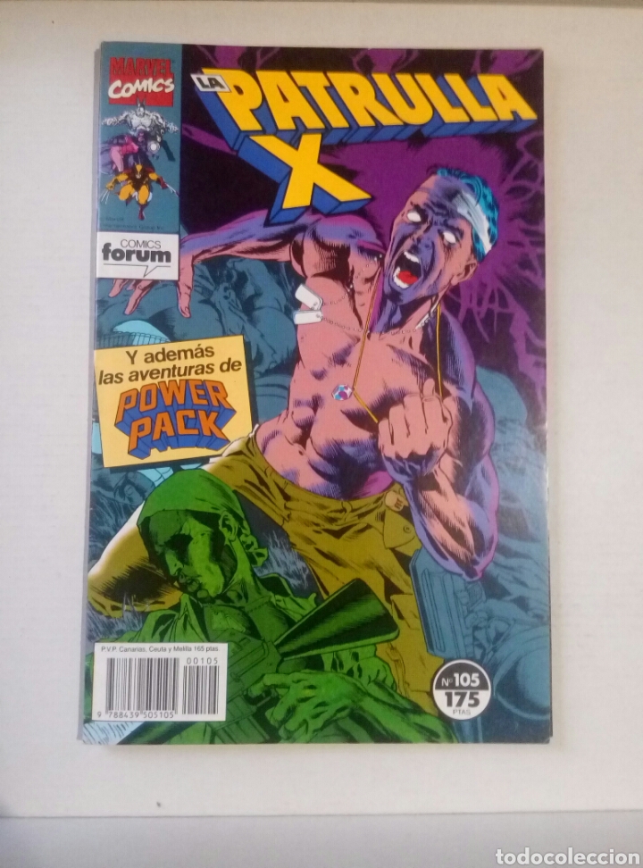 C&oacute;mics: Patrulla X Forum n 105 a&ntilde;o 1991 - Foto 1