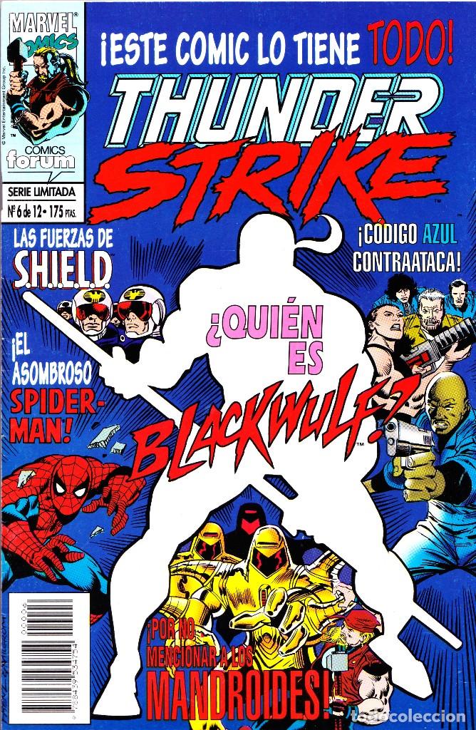 C&oacute;mics: THUNDER STRIKE. SERIE LIMITADA DE 12. COMPLETA. 1994 PLANETA - Foto 9