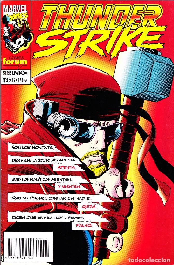 C&oacute;mics: THUNDER STRIKE. SERIE LIMITADA DE 12. COMPLETA. 1994 PLANETA - Foto 10