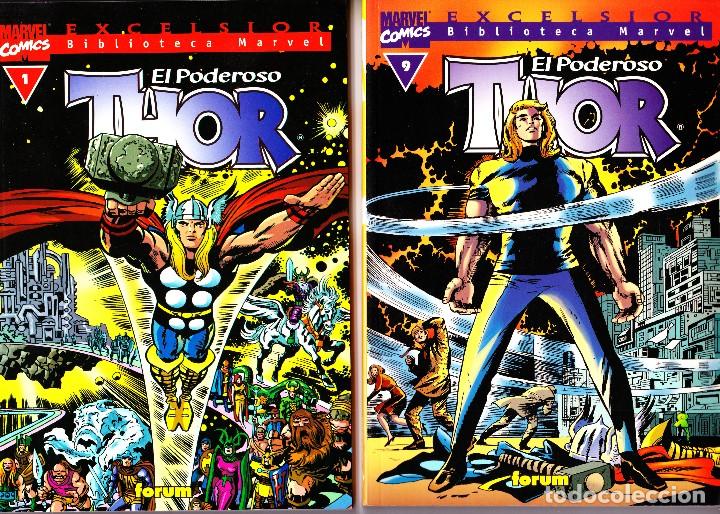 C&oacute;mics: THOR BIBLIOTECA MARVEL 1 AL 5 Y 9. forum - Foto 1