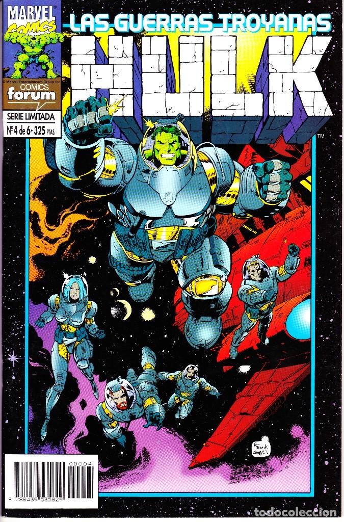 C&oacute;mics: HULK. LAS GUERRAS TROYANAS. 1 AL 6. COMPLETA. 1995 PLANETA - Foto 5