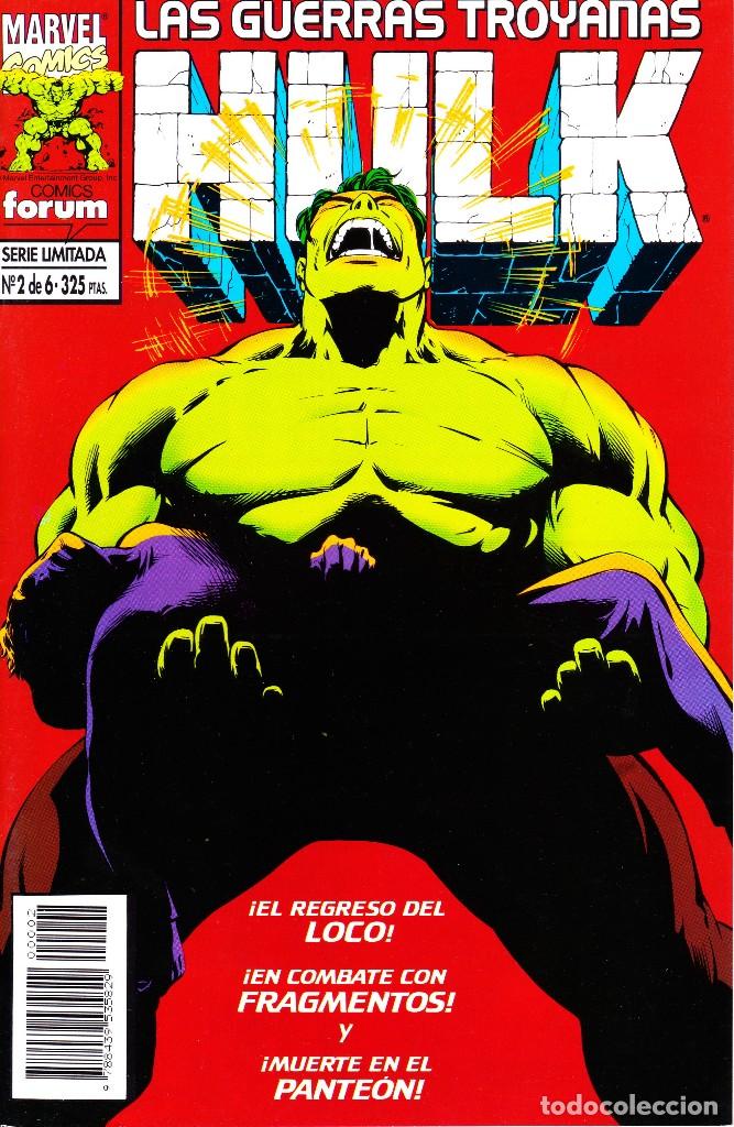C&oacute;mics: HULK. LAS GUERRAS TROYANAS. 1 AL 6. COMPLETA. 1995 PLANETA - Foto 6