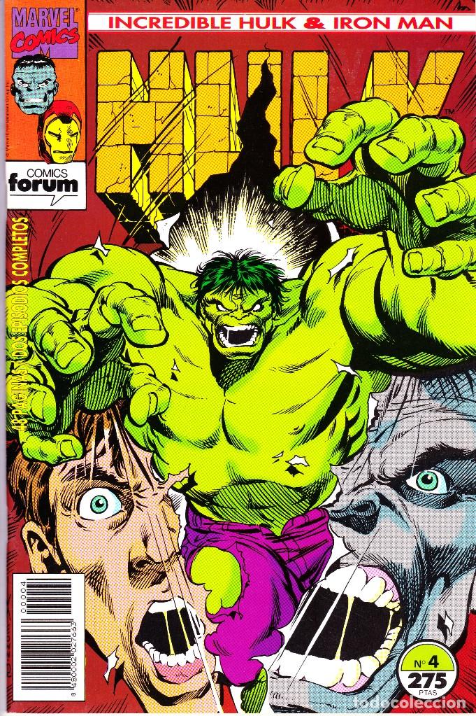 C&oacute;mics: HULK - IRON MAN. SERIE DE 9. COMPLETA 1993 PLANETA - Foto 2