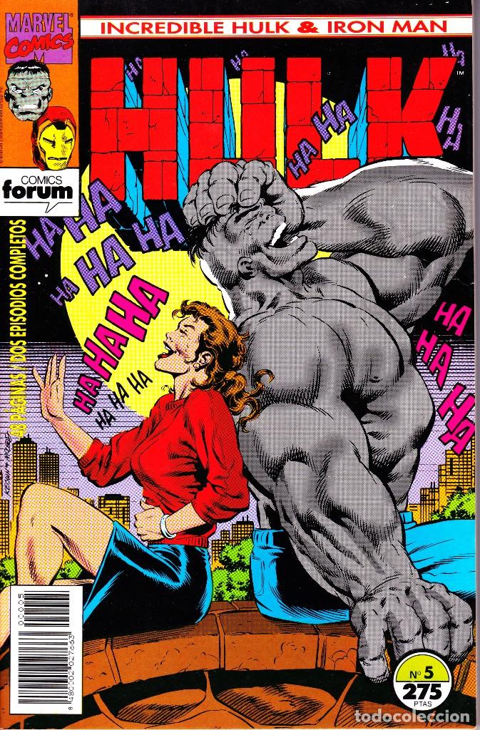 C&oacute;mics: HULK - IRON MAN. SERIE DE 9. COMPLETA 1993 PLANETA - Foto 4