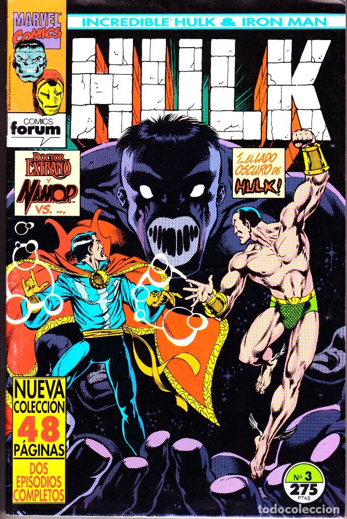 C&oacute;mics: HULK - IRON MAN. SERIE DE 9. COMPLETA 1993 PLANETA - Foto 5