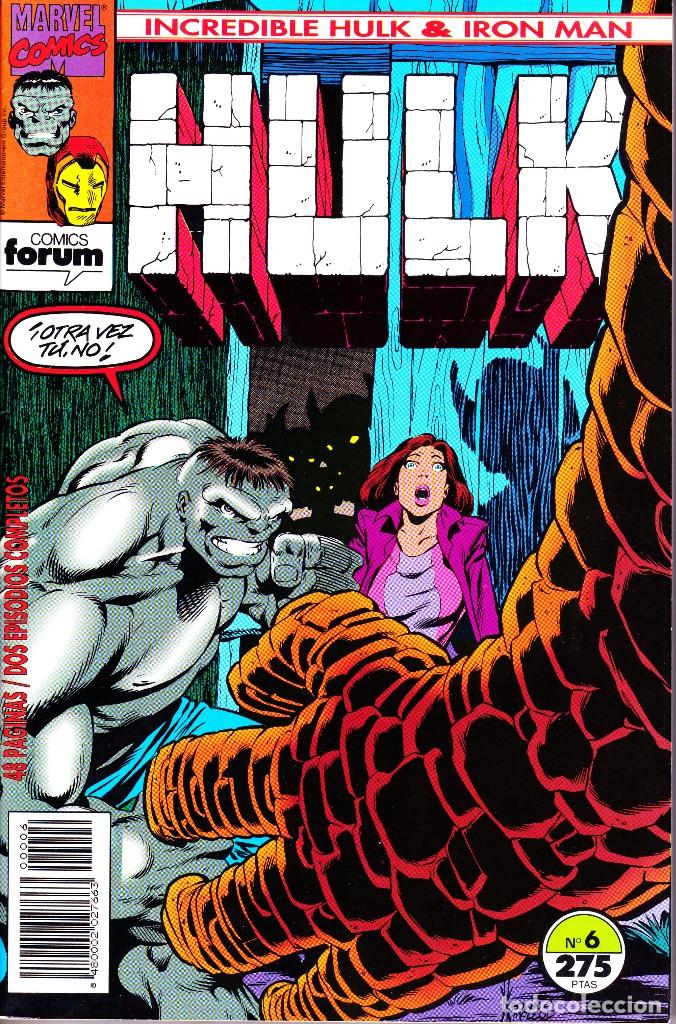 C&oacute;mics: HULK - IRON MAN. SERIE DE 9. COMPLETA 1993 PLANETA - Foto 6