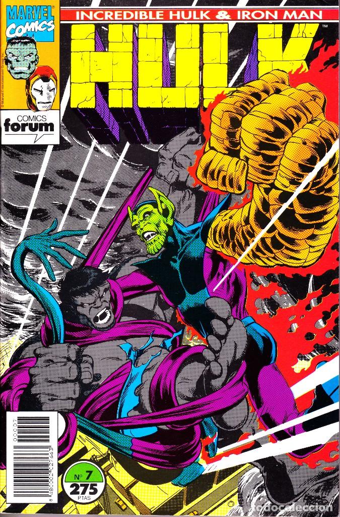 C&oacute;mics: HULK - IRON MAN. SERIE DE 9. COMPLETA 1993 PLANETA - Foto 7