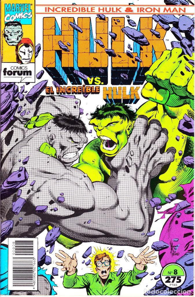 C&oacute;mics: HULK - IRON MAN. SERIE DE 9. COMPLETA 1993 PLANETA - Foto 8