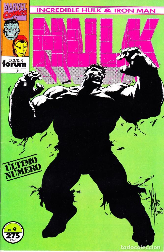 C&oacute;mics: HULK - IRON MAN. SERIE DE 9. COMPLETA 1993 PLANETA - Foto 9