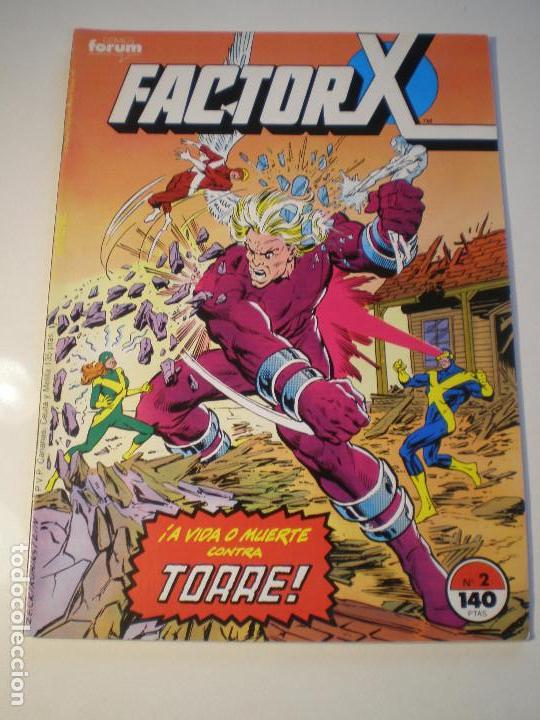 C&oacute;mics: FACTOR X - N&ordm; 2 - FORUM 1988 // BOB LAYTON JACKSON GUICE MARVEL GRAPA STAN LEE - Foto 1