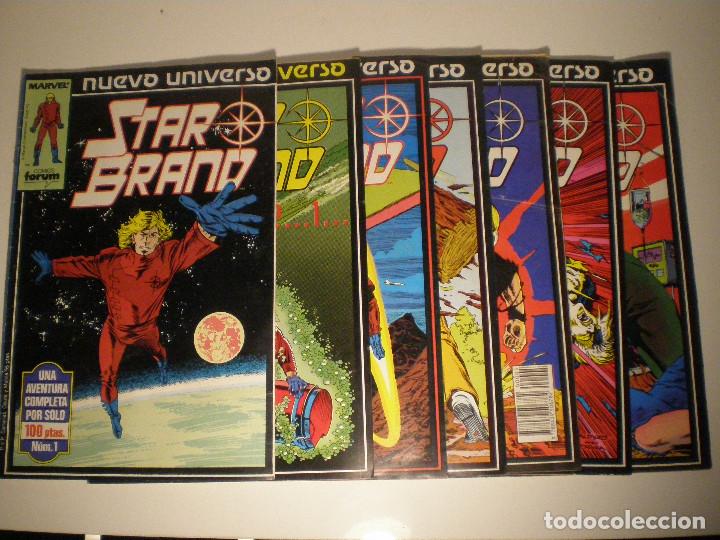 Fumetti: STAR BRAND - N&ordm; 1 Al 7 - FORUM MARVEL NUEVO UNIVERSO 1988 // SHOOTER ROMITA JR. NUM: 1 2 3 4 5 6 7