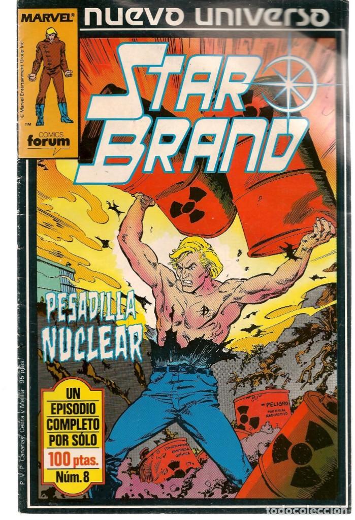 Comics: NUEVO UNIVERSO. STAR BRAND. N&ordm; 8. FORUM. (ST/A00)