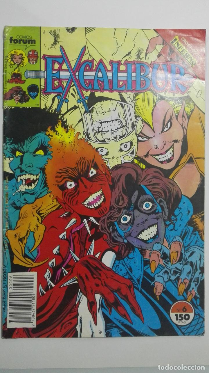 Comics: EXCALIBUR N&ordm; 6, A&Ntilde;OS 80, ORIGINAL