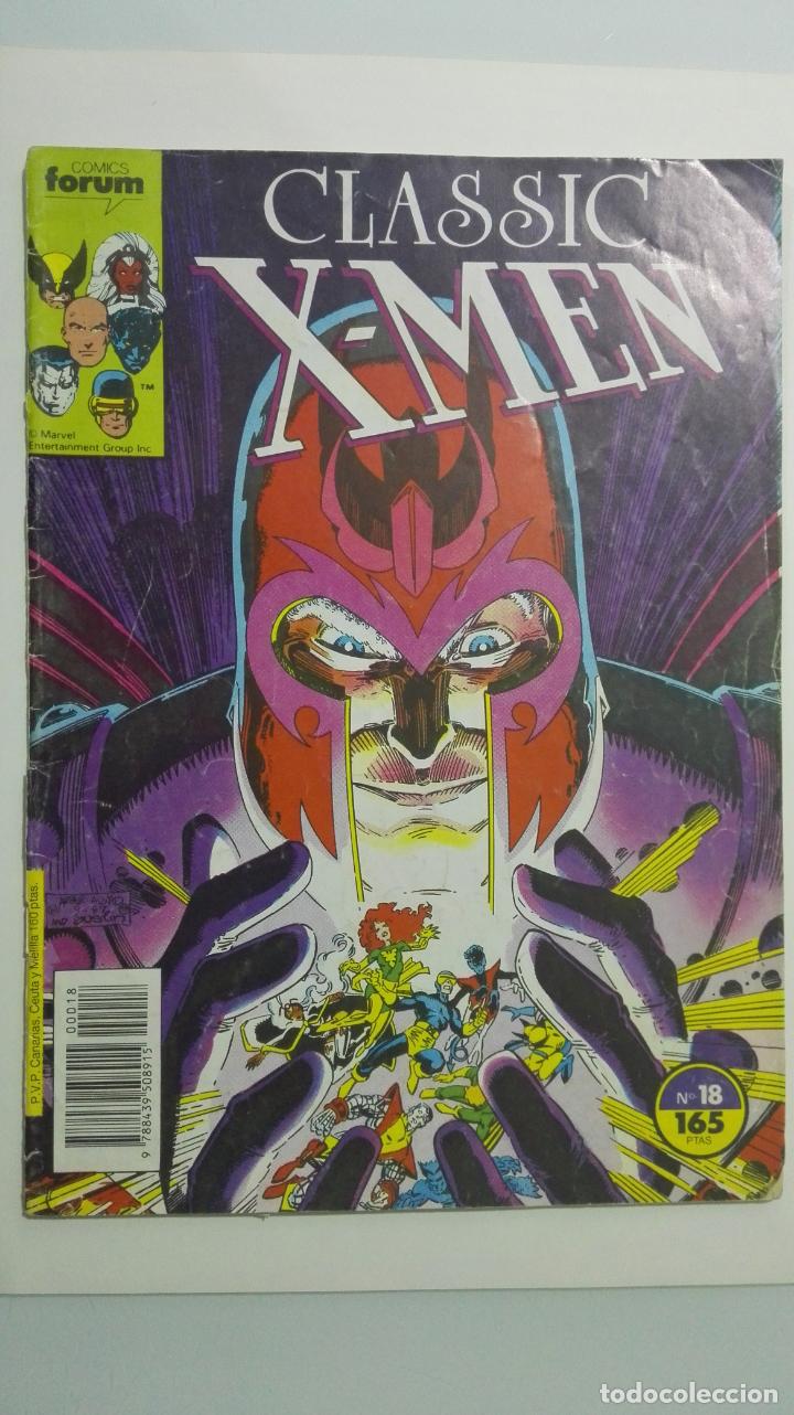 C&oacute;mics: CLASSIC X-MEN, N&ordm; 18, A&Ntilde;OS 80, ORIGINAL - Foto 1