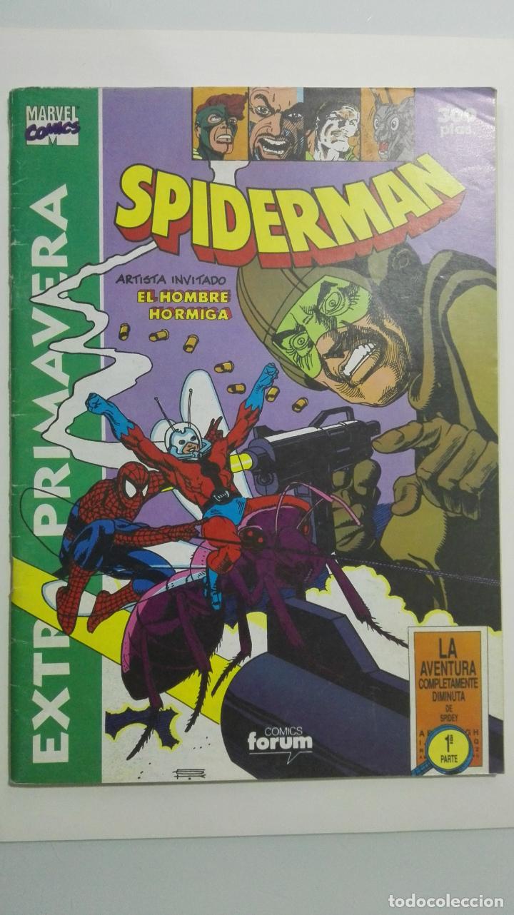 C&oacute;mics: SPIDERMAN EXTRA PRIMAVERA, A&Ntilde;OS 80, ORIGINAL - Foto 1