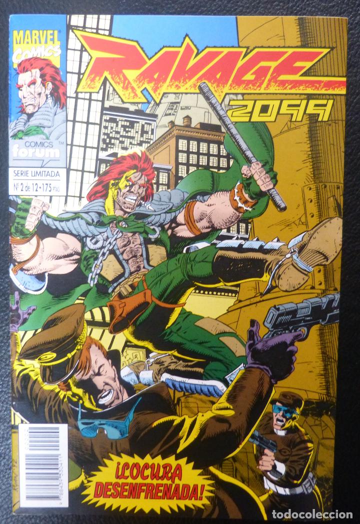 C&oacute;mics: Comics RAVAGE 2099,Stan Lee,1994,Marvel,Forum Comics,Numero 2 de 12 - Foto 4