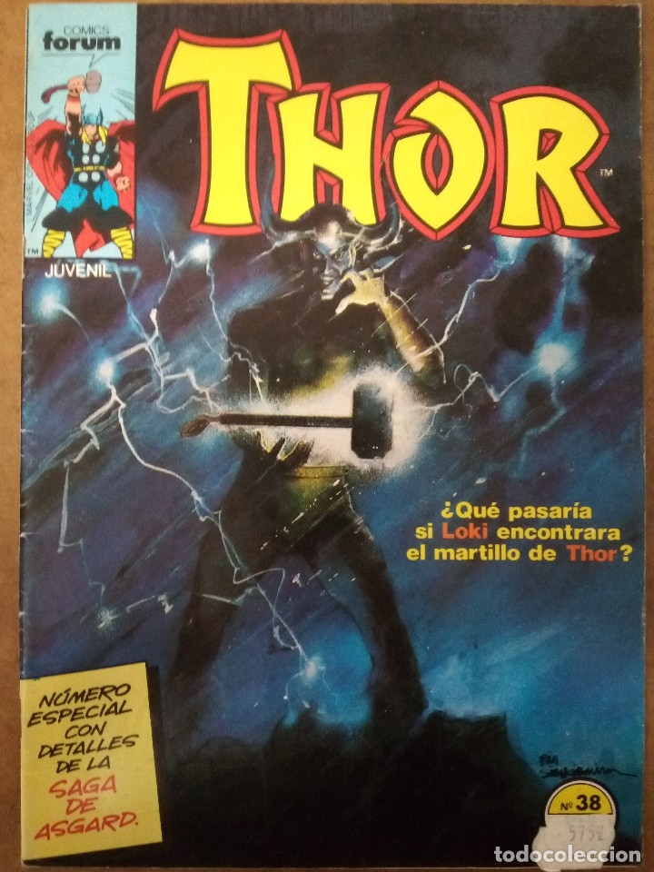 C&oacute;mics: THOR VOL. 1 N&ordm; 38 - FORUM - BUEN ESTADO - Foto 1