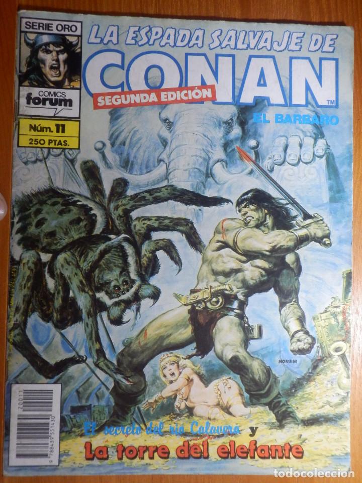 C&oacute;mics: Comic - LA ESPADA SALVAJE DE CONAN EL B&Aacute;RBARO - N&Uacute;M 11 - FORUM - Segunda Edici&oacute;n - Foto 1