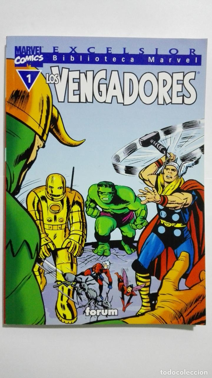 C&oacute;mics: LOS VENGADORES, BIBLIOTECA MARVEL., N&ordm; 1 - Foto 1