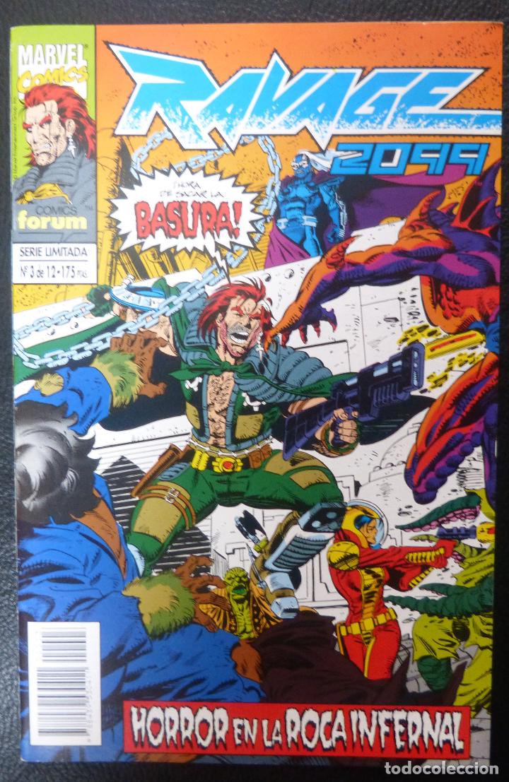 C&oacute;mics: Comics RAVAGE 2099, Numero 3 de 12,Stan Lee,1994,Marvel Comics, Forum - Foto 2